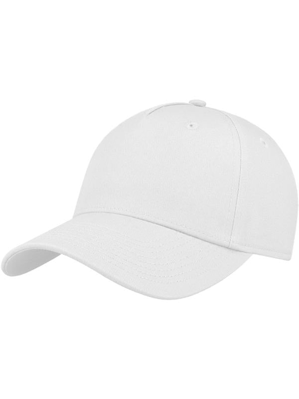 Atlantis Shot S Curved Visor 5 Panel Sustainable Structured Cap ACSHTS
