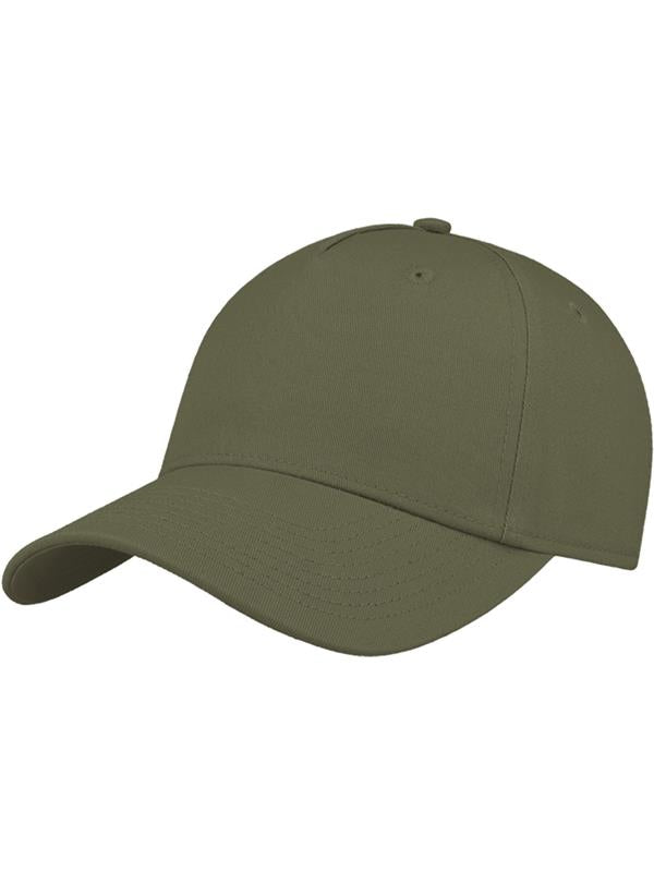 Atlantis Shot S Curved Visor 5 Panel Sustainable Structured Cap ACSHTS
