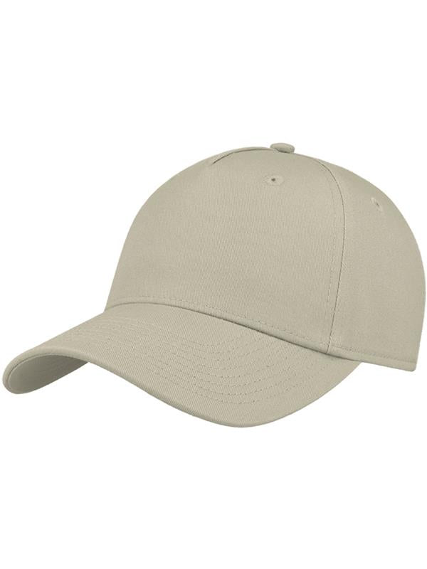 Atlantis Shot S Curved Visor 5 Panel Sustainable Structured Cap ACSHTS