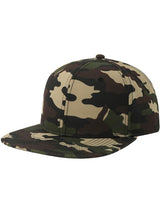 Atlantis Snap Back Flat Visor 6 Panel Sustainable Cap ACSNAS
