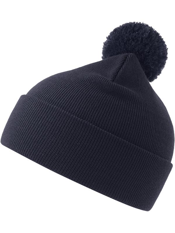 Atlantis Wind S Pompom Recycled Beanie Double Skin Cuffed ACWIPO