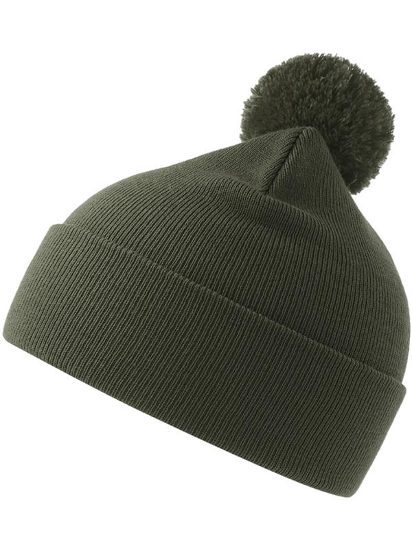 Atlantis Wind S Pompom Recycled Beanie Double Skin Cuffed ACWIPO