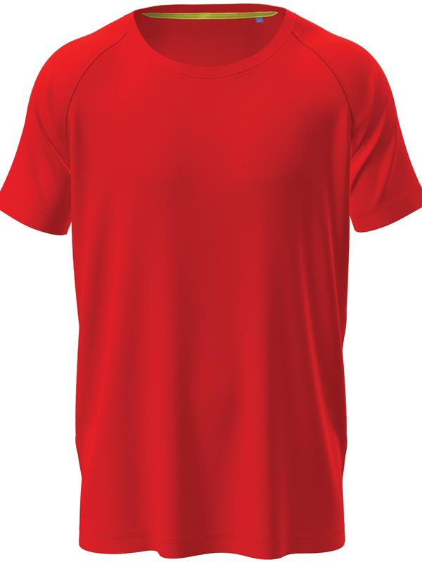 Stedman Mesh Raglan Polyester 140 Regular Fit Tee Adult ST8410