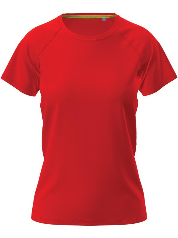Stedman Mesh Raglan Polyester 140 Regular Fit Tee Ladies ST8500