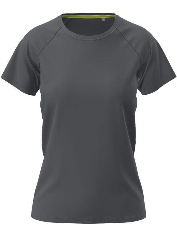 Stedman Mesh Raglan Polyester 140 Regular Fit Tee Ladies ST8500