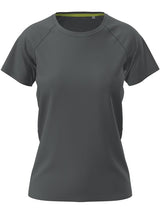 Stedman Mesh Raglan Polyester 140 Regular Fit Tee Ladies ST8500