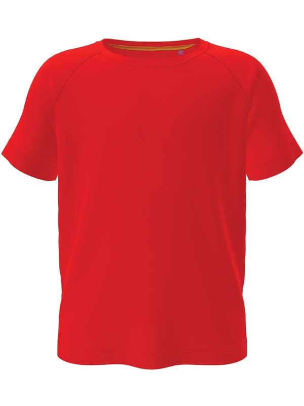 Stedman Mesh Raglan Polyester 140 Regular Fit Tee Kids ST8570