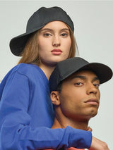 Atlantis Pitch Recycled Flexible Stretch 6 Panel Fitted Cap - Black - S/M ACPTCH