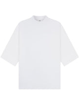 Casual Premium Combed 220 Oversize Extended Neck Half Sleeve Tee CRBT510