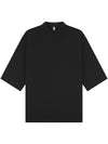 Casual Premium Combed 220 Oversize Extended Neck Half Sleeve Tee Tall CRBT515