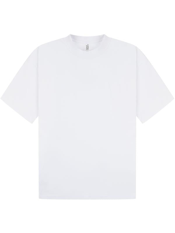 Casual Premium Combed Interlock 240 Oversize Extended Neck Tee CRBT520