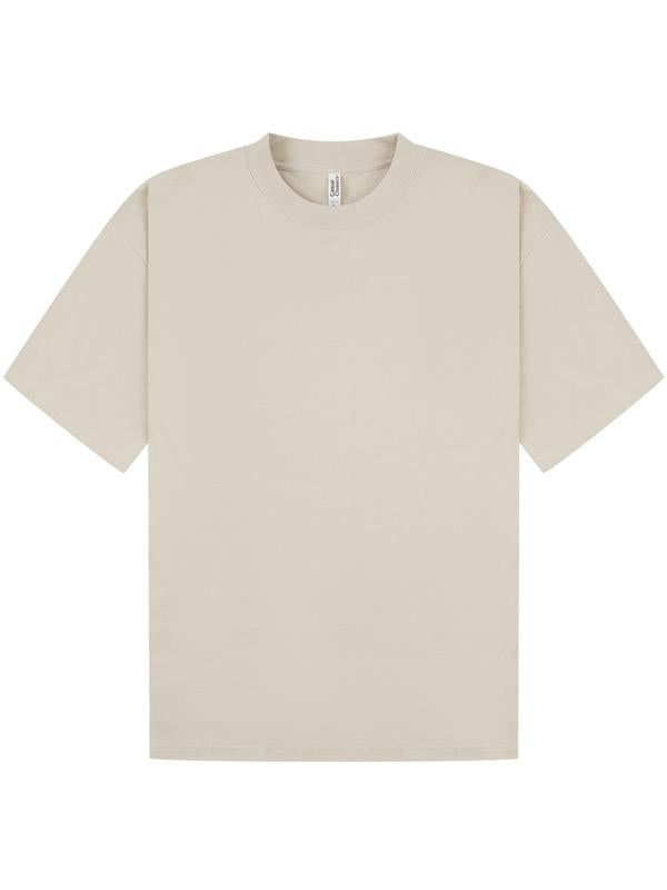 Casual Core Combed 180 Oversize Extended Neck Tee CRBT400
