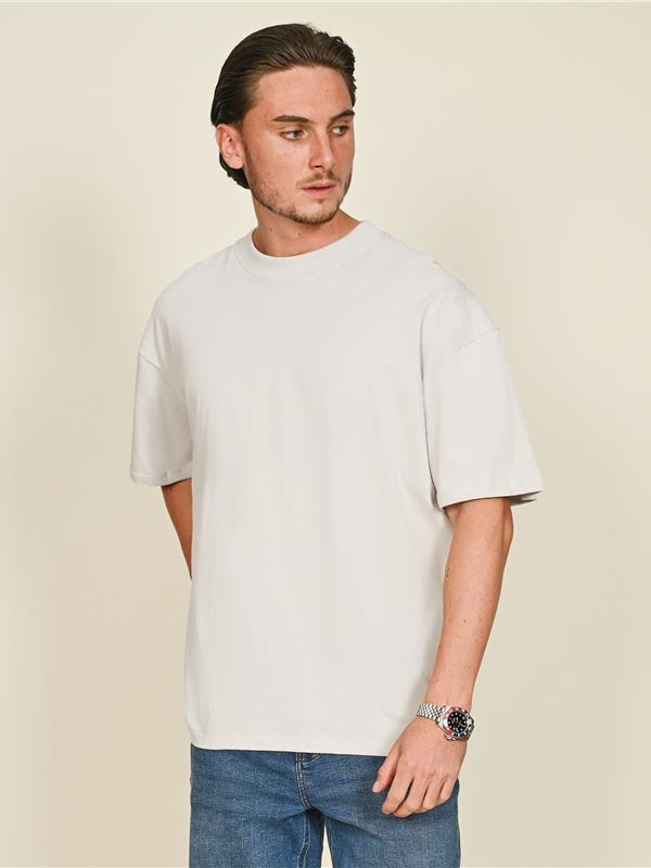 Casual Core Combed 180 Oversize Extended Neck Tee CRBT400