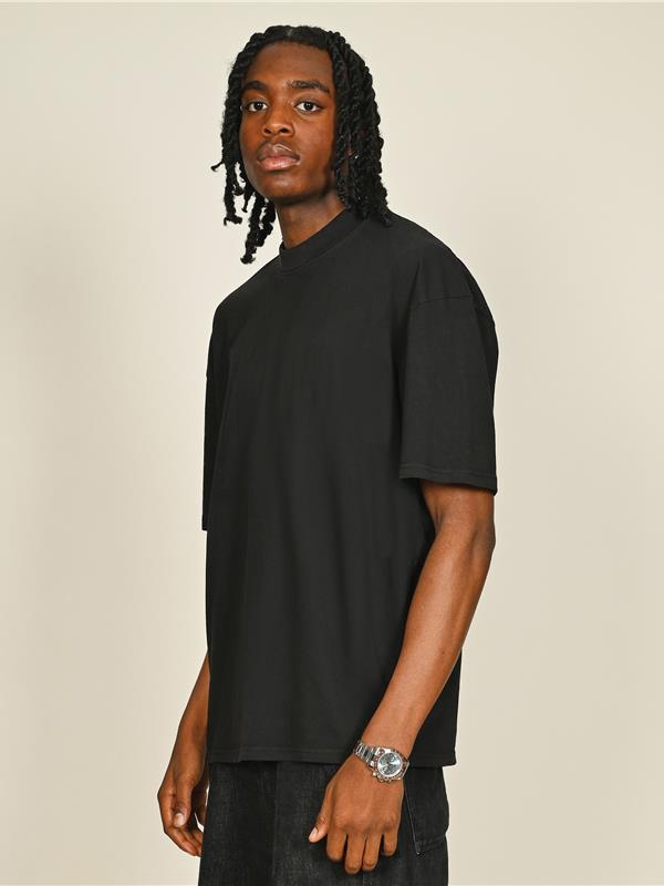 Casual Core Combed 180 Acid Oversize Extended Neck Tee CRBTAC400