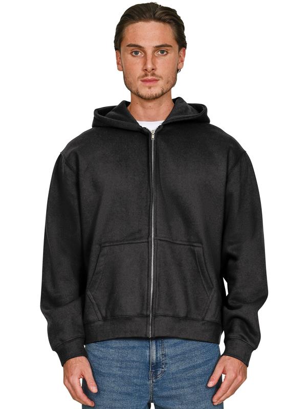 Casual Premium Combed 330 Acid Boxy Oversize Zip Hood CRBHSAC250