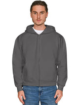 Casual Core Combed 280 Boxy Oversize Zip Hood CRBHS50