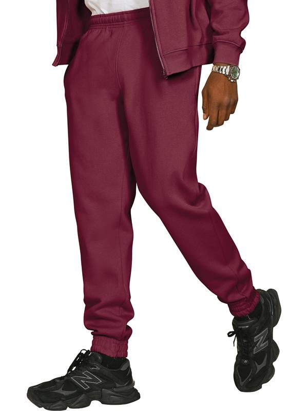Casual Ringspun Blended Core Jogpants Regular CRBJP10 - Burgundy