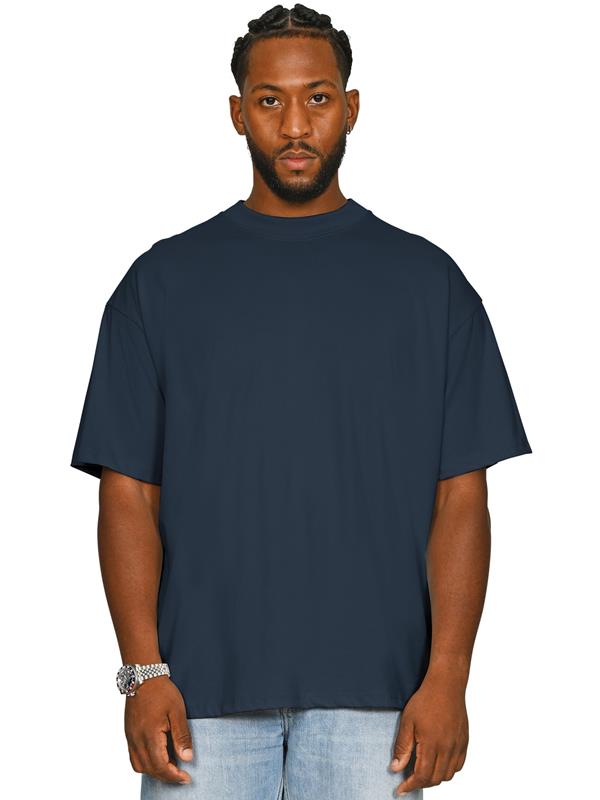 Casual Premium Combed 220 Oversize Extended Neck Tee CRBT500