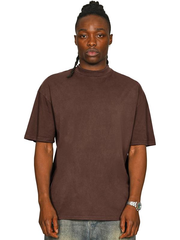 Casual Core Combed 180 Acid Oversize Extended Neck Tee Tall CRBTAC405