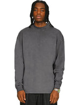 Casual Core Combed 180 Acid Oversize Extended Neck L/S Tee CRBTAC450