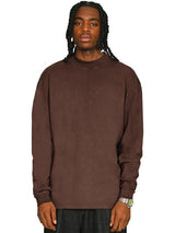 Casual Core Combed 180 Acid Oversize Extended Neck L/S Tee CRBTAC450