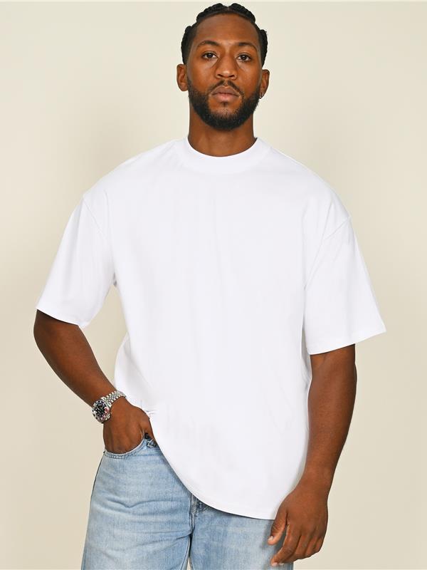 Casual Premium Combed Interlock 240 Oversize Extended Neck Tee Tall CRBT525