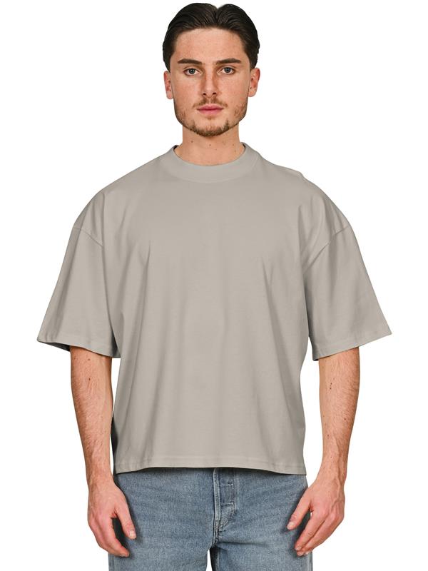 Casual Premium Combed 220 Boxy Oversize Extended Neck Tee CRBT200