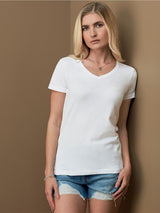 Stedman Classic Ringspun 155 Regular Fit V Neck Tee Ladies ST2700