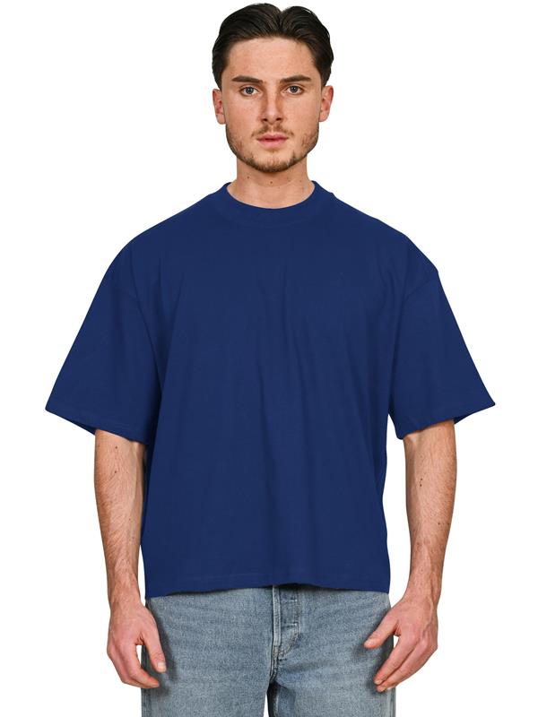 Casual Premium Combed 220 Boxy Oversize Extended Neck Tee CRBT200
