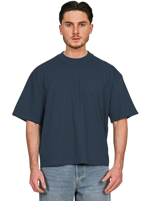 Casual Premium Combed 220 Boxy Oversize Extended Neck Tee CRBT200