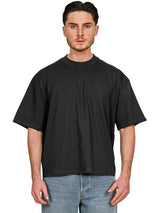 Casual Premium Combed 220 Acid Boxy Oversize Extended Neck Tee CRBTAC200