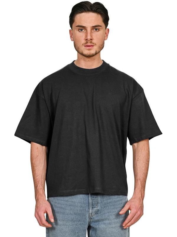 Casual Premium Combed 220 Acid Boxy Oversize Extended Neck Tee CRBTAC200