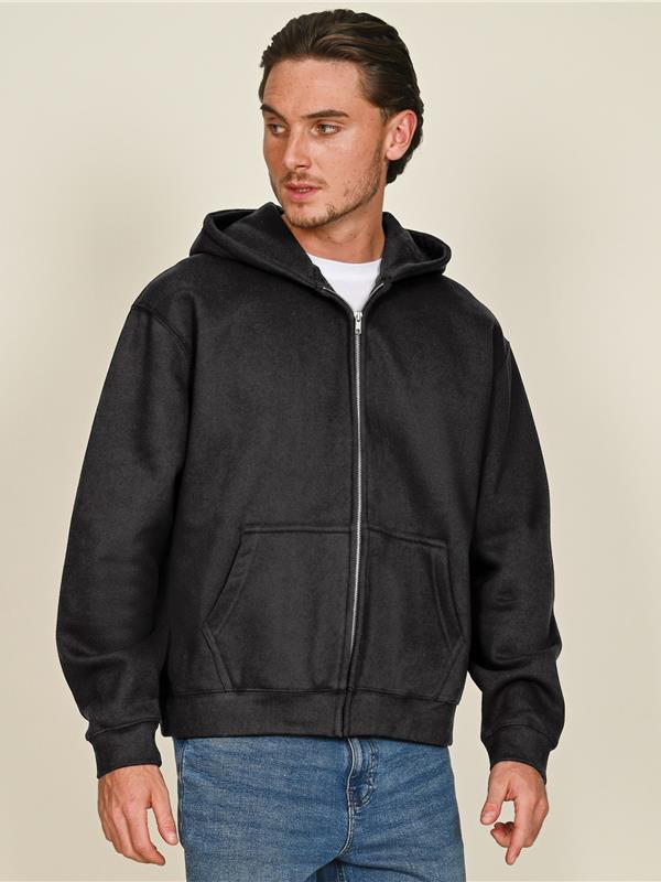 Casual Premium Combed 330 Acid Boxy Oversize Zip Hood CRBHSAC250