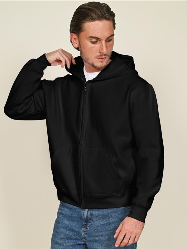 Casual Core Combed 280 Boxy Oversize Zip Hood CRBHS50