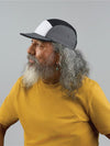 Atlantis Darwin 5 Panel Unstructured Low Profile Flat Visor Organic Camper Cap ACDARC
