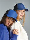Atlantis Dempo 5 Panel Unstructured Mid Profile Mid Visor Textured Stretch Recycled Trucker Cap ACDEMC