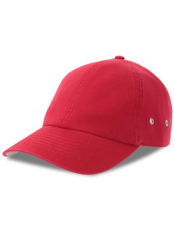 Atlantis Action S 6 Panel Unstructured Low Profile Curved Visor Chino Organic Cap ACACTN