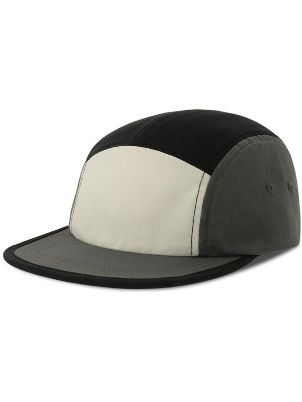 Atlantis Darwin 5 Panel Unstructured Low Profile Flat Visor Organic Camper Cap ACDARC