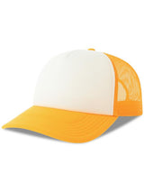 Atlantis Rapper S 5 Panel Structured Foam Mid Profile Curved Visor Recycled Trucker Cap ACRPPR
