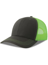 Atlantis Sonic S 6 Panel Structured Mid Profile Mid Visor Contrast Organic Trucker Cap ACSONS
