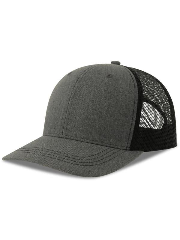 Atlantis Sonic S 6 Panel Structured Mid Profile Mid Visor Contrast Organic Trucker Cap ACSONS