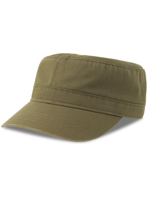 Atlantis Uniform S 2 Panel Unstructured Curved Visor Twill Organic Military Cap ACUNIS