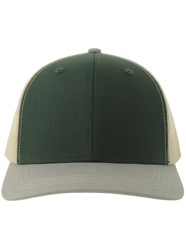 Atlantis Sonic S 6 Panel Structured Mid Profile Mid Visor Contrast Organic Trucker Cap ACSONS
