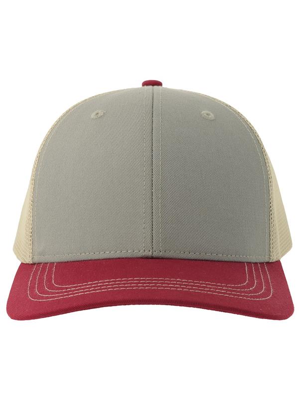 Atlantis Sonic S 6 Panel Structured Mid Profile Mid Visor Contrast Organic Trucker Cap ACSONS