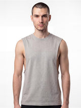 Casual Core Organic Combed 180 Regular Raw Edge Droparm Tank CRBV600