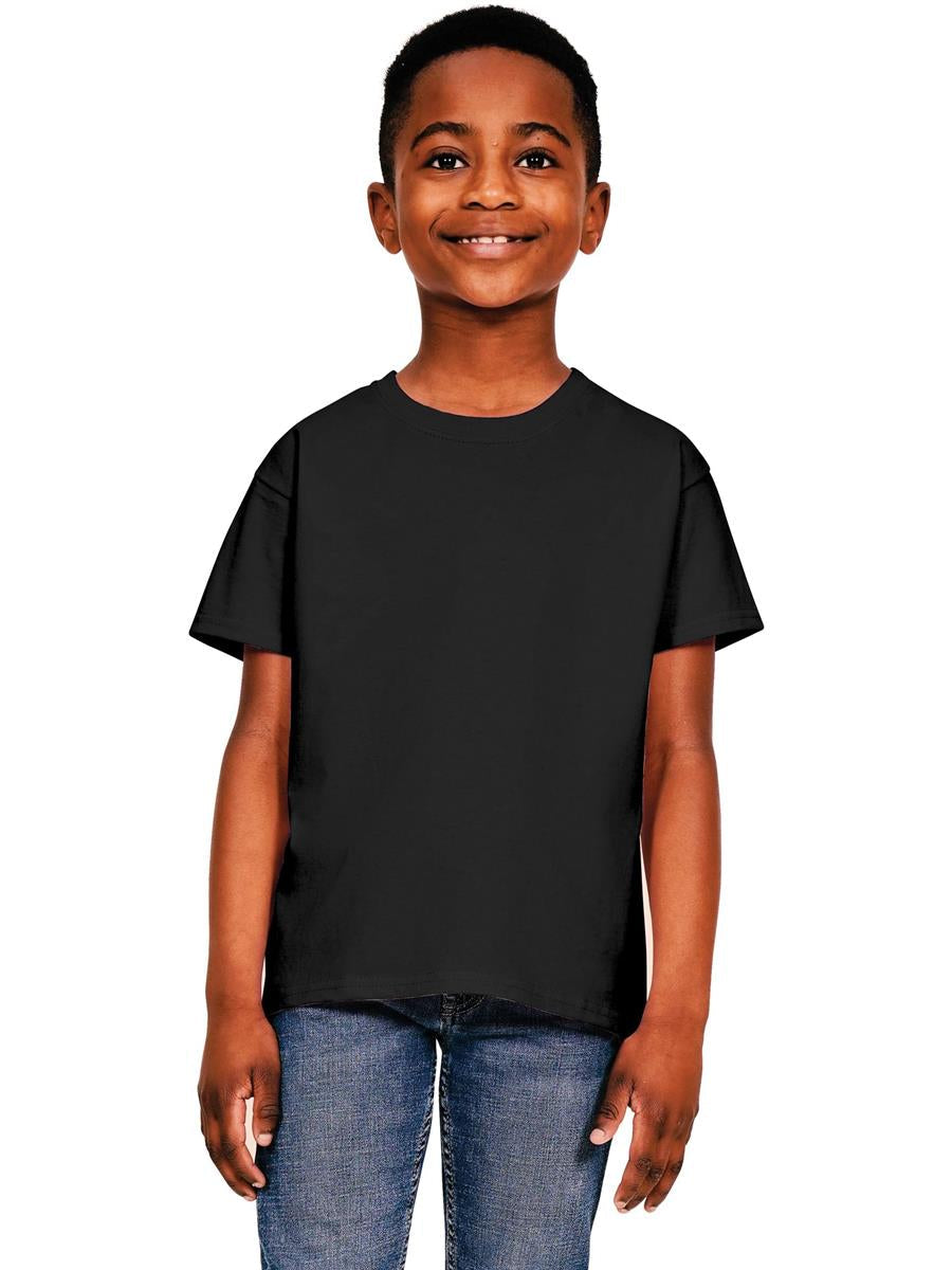 Casual Classics Ringspun Youth Classic T-Shirt CR1500B - Black