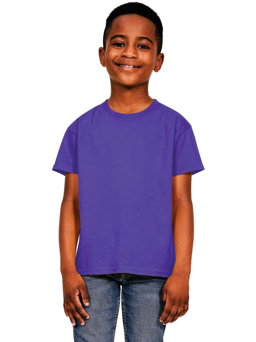 Casual Classics Ringspun Youth Classic T-Shirt CR1500B - Purple