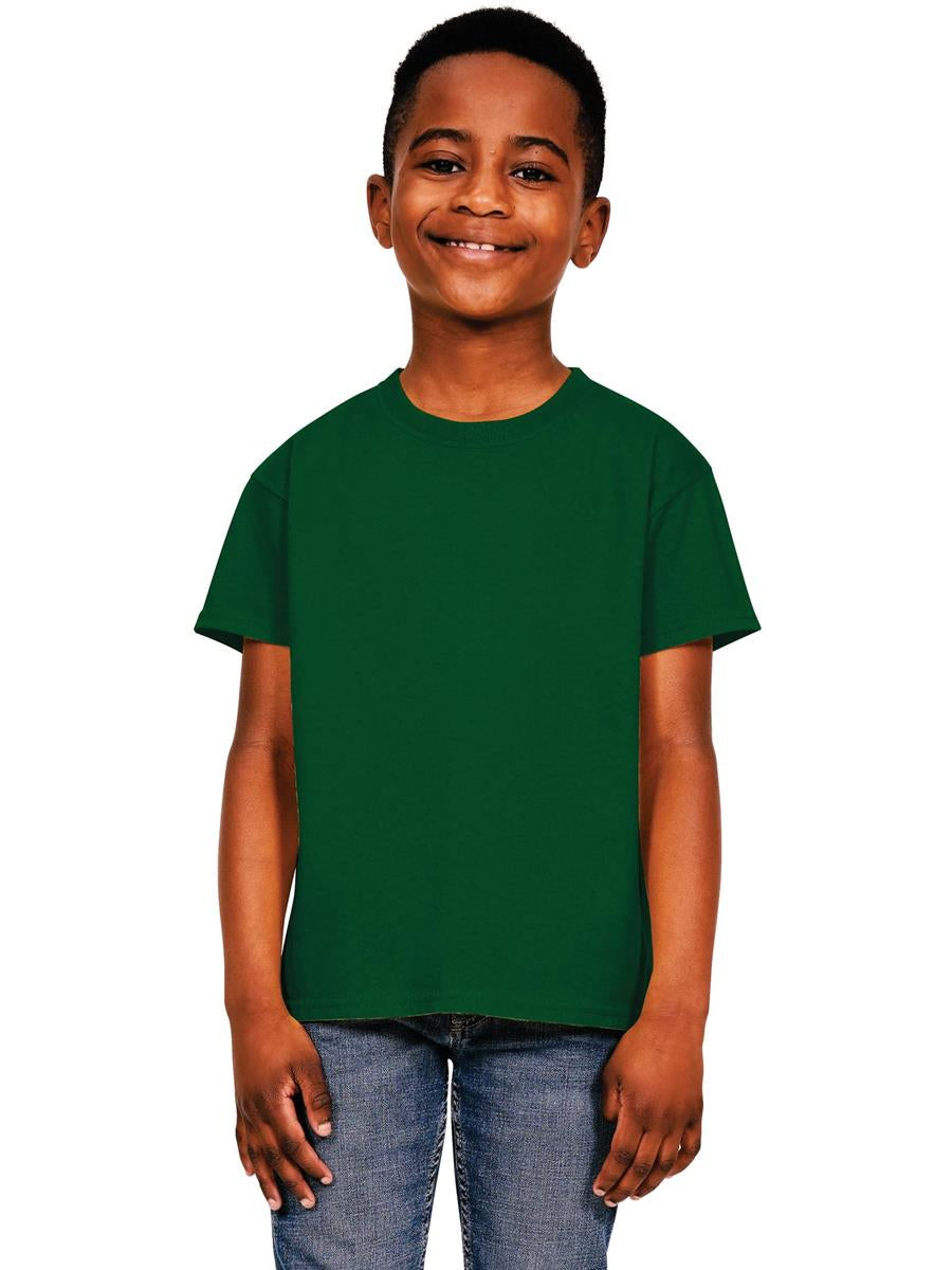 Casual Classics Ringspun Youth Classic T-Shirt CR1500B - Forest Green