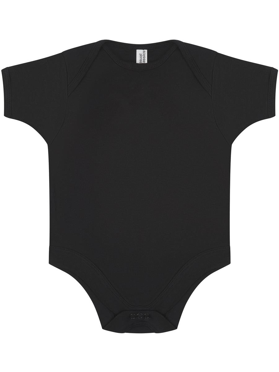 Casual Classics Baby Body Suit C800T - Black