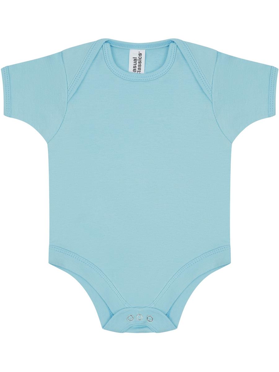 Casual Classics Baby Body Suit C800T - Light Blue